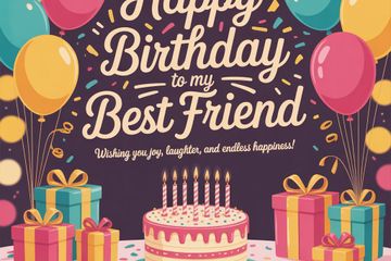 Birthday Wishes for Best Friend — Heartfelt, Simple & Emotion-Filled Messages